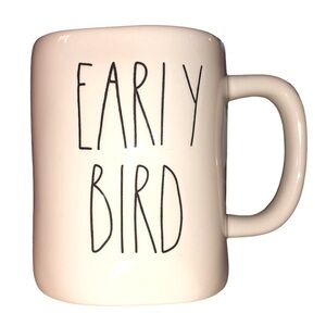 MISPRINT Rae Dunn EARLY BIRD Mug for Coffee, Tea, Artisan Collection, EUC, RD‌‌
